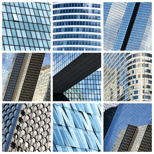 Photo: Modern buildings collage Modern buildings collage