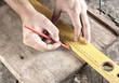 Carpenter working
