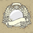 Grunge Label with Space for text