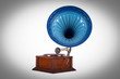 Old gramophone