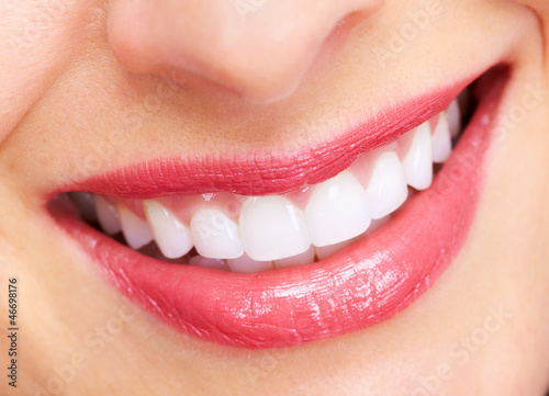 Photo: Beautiful woman smile. Beautiful woman smile.