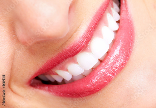 Photo: Beautiful woman smile. Beautiful woman smile.