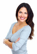Young beautiful woman portrait.