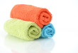 Colourful towels