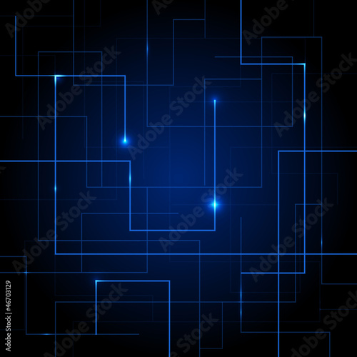Vector: Vector Circuit Board abstract background Vector Circuit Board abstract background
