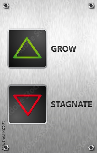 Illustration: Grow vs. Stagnate Grow vs. Stagnate