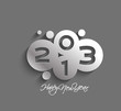 New year 2013 background. Vector illustration