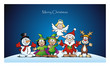 Illustration: Xmas Team Snow Xmas Team Snow