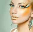 bright makeup