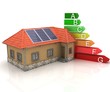 house energy saving concept
