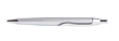 Modern ballpoint pen on a white background