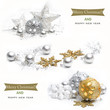 Detaily fotografie Collage with christmas decoration