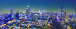 Bangkok city night view