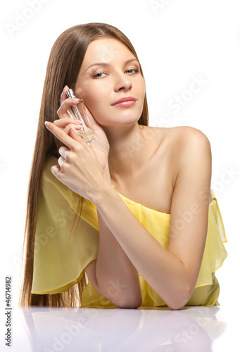 Photo: fashion woman with beautiful perfume fashion woman with beautiful perfume