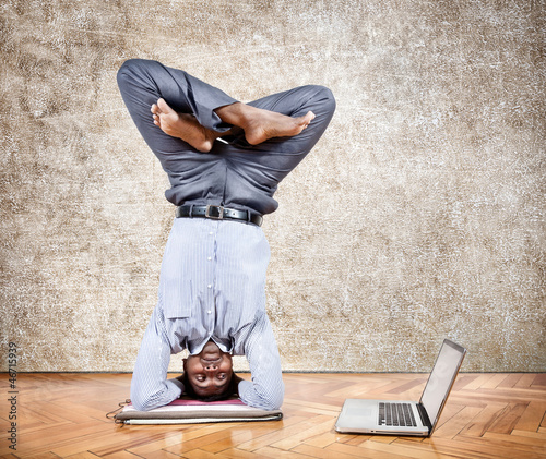 Photo: Funny business yoga Funny business yoga