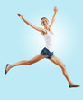 Photo: Modern style dancer posing Modern style dancer posing