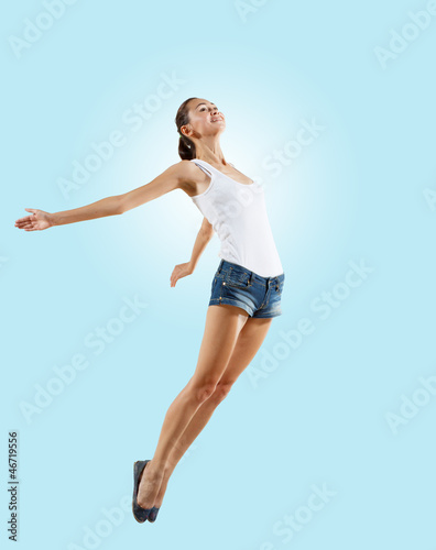 Photo: Modern style dancer posing Modern style dancer posing