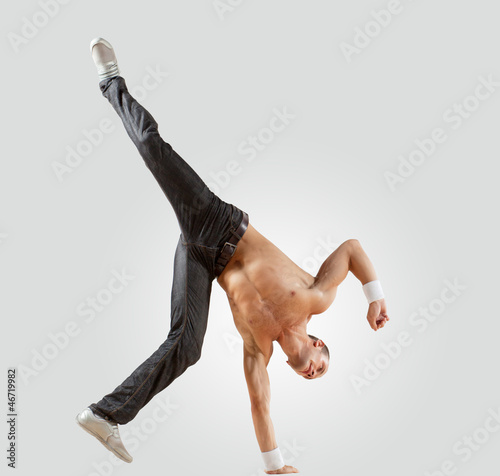 Photo: Modern style dancer posing Modern style dancer posing