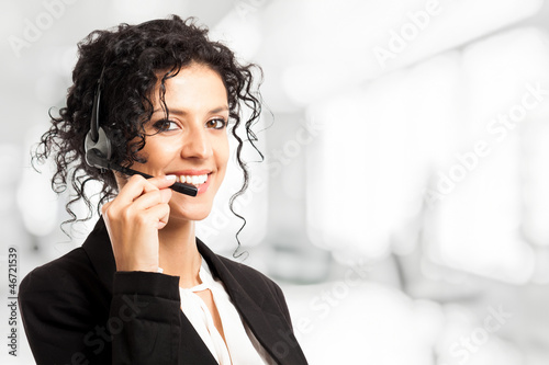 Photo: Customer representative Customer representative