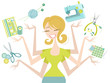 Happy crafter