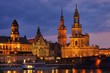 Dresden Hofkirche Nacht - Dresden Catholic Court Church night 08
