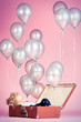 silver balloons