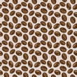 Vektor: Seamless vector background with coffee beans Seamless vector background with coffee beans
