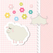 Vintage doodle toy for frame vector