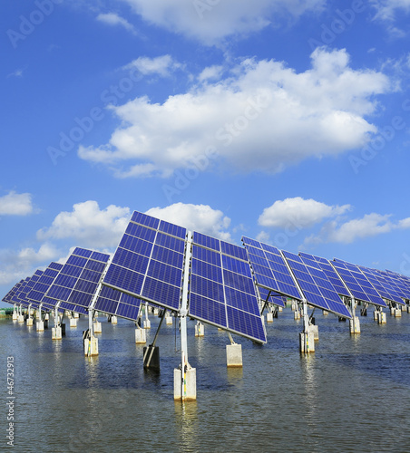 Photo: Industrial photovoltaic installation Industrial photovoltaic installation