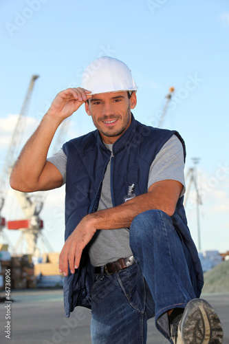 Photo: Construction worker Construction worker