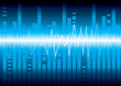 digital equalizer Vector illustration eps 10