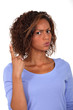 Woman shaking her finger in anger