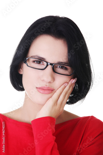 Photo: Woman with toothache Woman with toothache