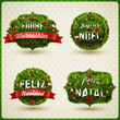 Merry Christmas in different languages.