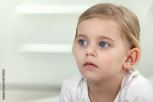 Photo: Child just before bedtime Child just before bedtime