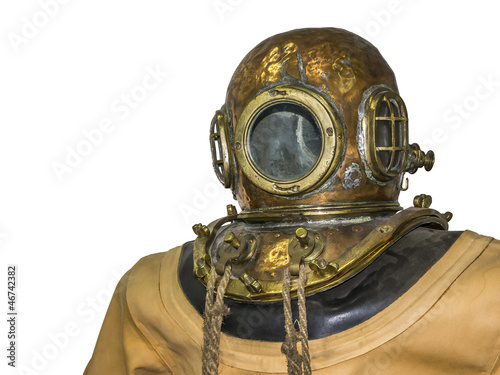 Photo: old diving suit old diving suit