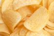 Potato chips background