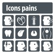 Icons pains