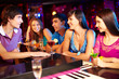 Friends in bar