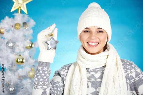 Photo: Cheerful female Cheerful female