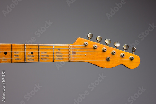 Photo: Vintage electric guitar neck Vintage electric guitar neck