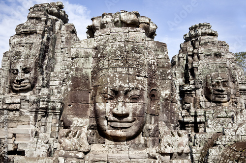 Photo: faces in the temples of angkor faces in the temples of angkor