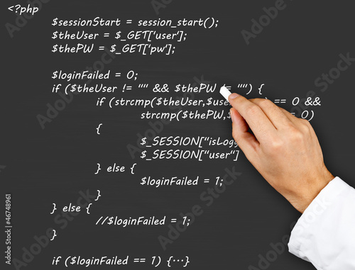 Photo: Source code Source code