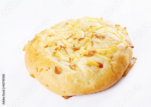 Photo: Freshly baked roll with cheese Freshly baked roll with cheese