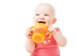 Photo: baby with juice baby with juice