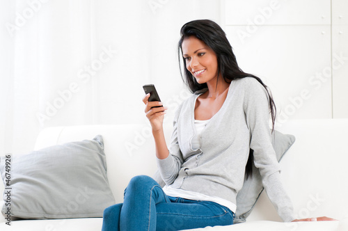 Photo: Smart phone communication Smart phone communication