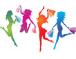 Vektor: Shopping euphoria Shopping euphoria