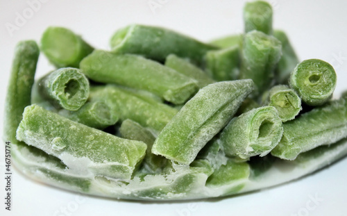 Photo: Frozen Green Beans - individual portion, ready for heating Frozen Green Beans - individual portion, ready for heating