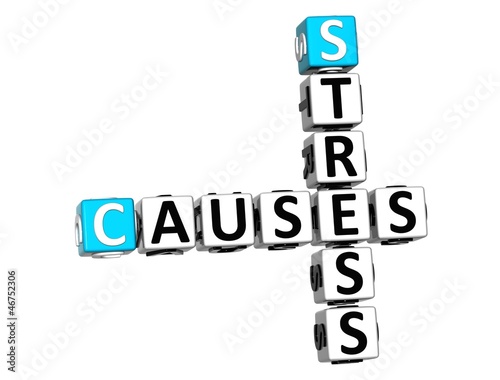 Illustration: 3D Stress Causes Crossword 3D Stress Causes Crossword