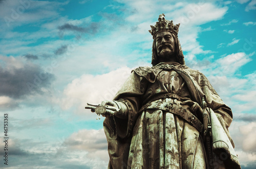 Photo: Charles IV statue Charles IV statue